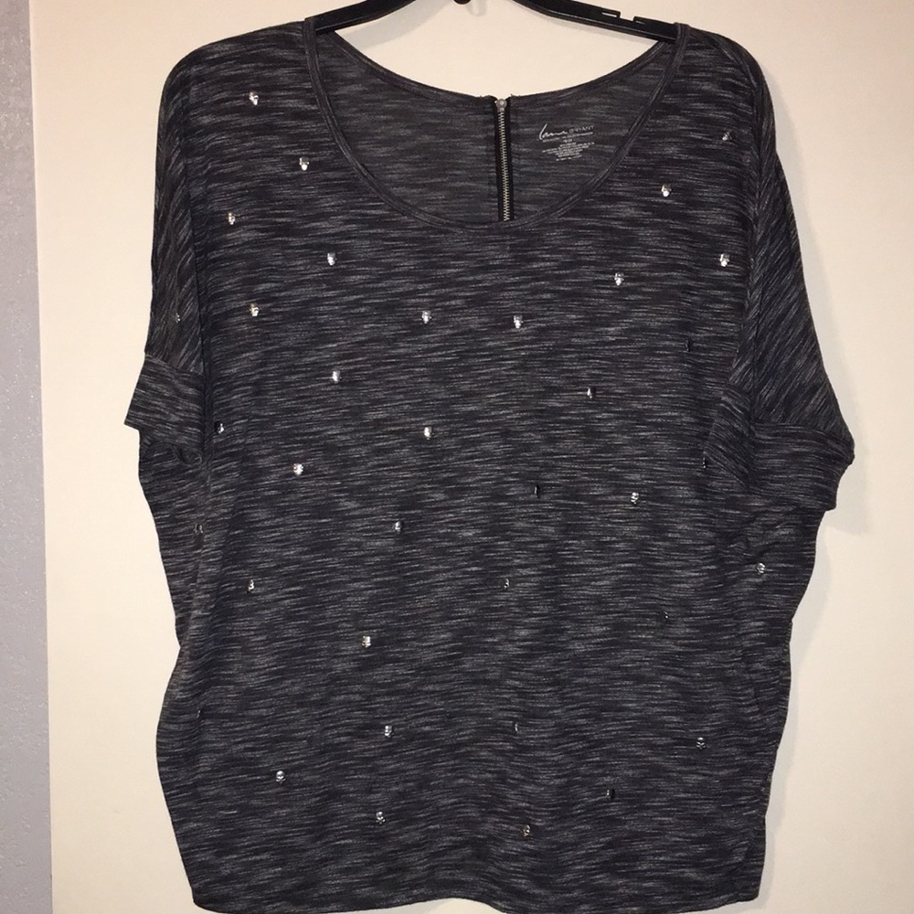 Lane Bryant size 18/20 skull studded top